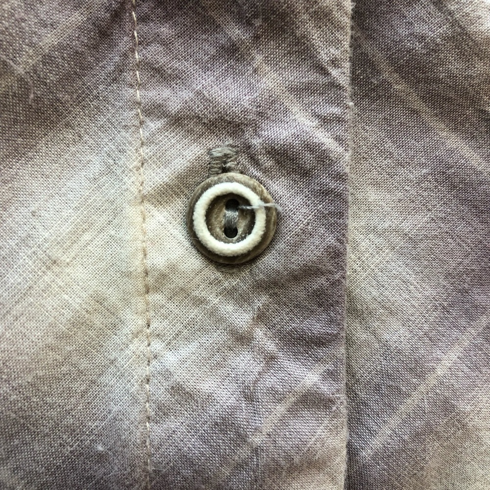 Odille Anthropologie Plaid Button Up Tunic Top - Picture 5 of 6